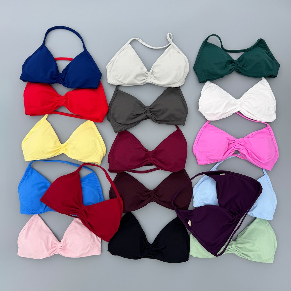 Strappy Bra Gym Top Women High - Minimizer Bra Women recension och pris