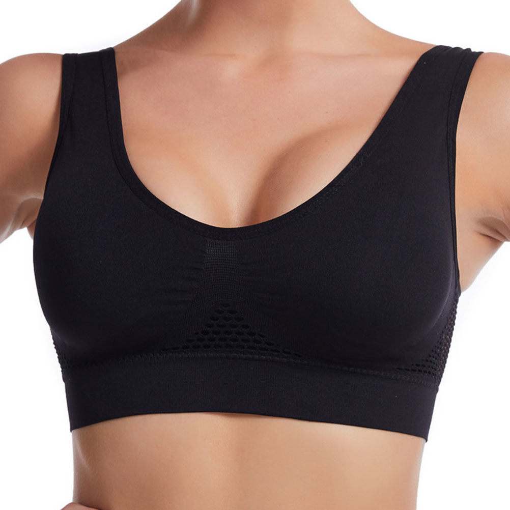 Women Wirefree Sports Bra Brea - Wirefree Bra Comfort recension och pris