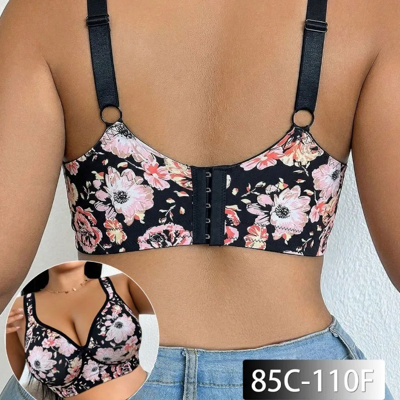 Plus Size Women Bra Lace Push  - Full Coverage Bra recension och pris