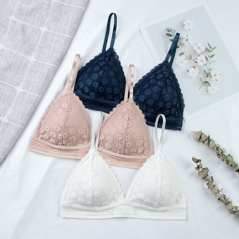 Sexy Floral Lace Bra Top For W - Full Coverage Bra recension och pris