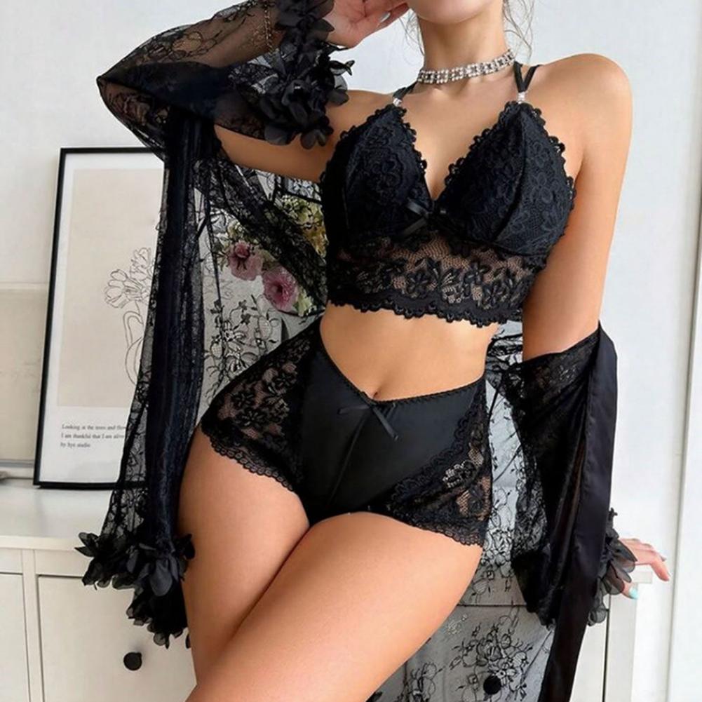 Sexy See Through Mesh Sleepwea - Sheer Mesh Bra recension och pris