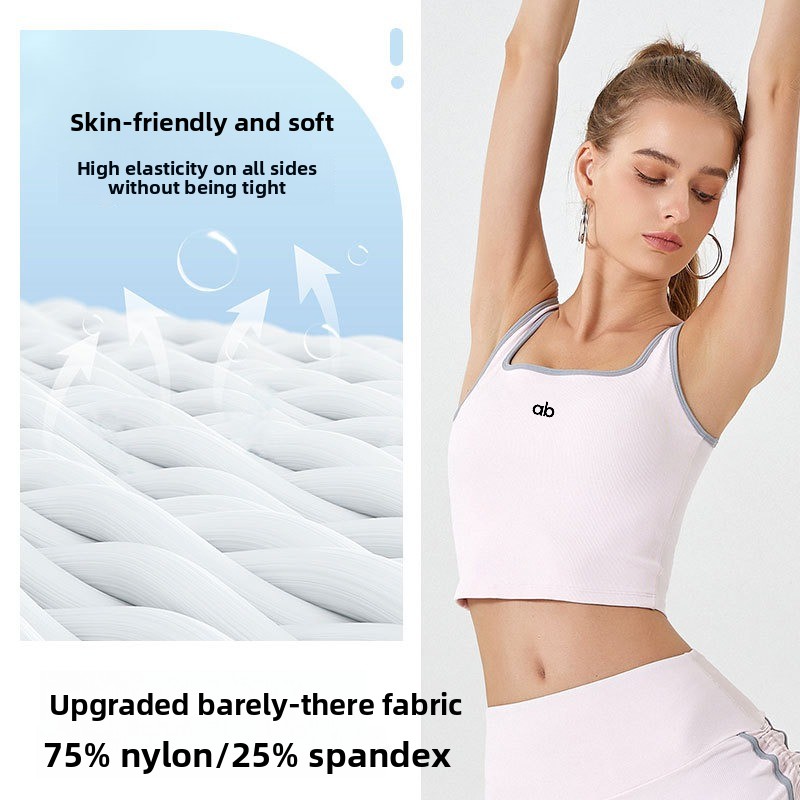 Women Summer Ribbed Yoga Tank  - Minimizer Bra Women recension och pris